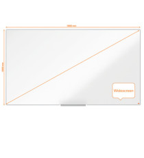 Lavagna bianca magnetica Impression Pro Widescreen - 106 x 188 cm - 85 - Nobo Lavagna bianca magnetica Impression Pro Widescreen - 106 x 188 cm - 85 - Nobo