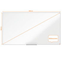 Lavagna bianca magnetica Impression Pro Widescreen - 106 x 188 cm - 85 - Nobo Lavagna bianca magnetica Impression Pro Widescreen - 106 x 188 cm - 85 - Nobo