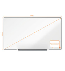 Lavagna bianca magnetica Impression Pro Widescreen - 40 x 71 cm - 32 - Nobo Lavagna bianca magnetica Impression Pro Widescreen - 40 x 71 cm - 32 - Nobo