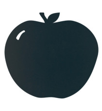 Lavagna da parete silhouette - 31,6 x 29,1 cm - forma mela - nero - Securit Lavagna da parete silhouette - 31,6 x 29,1 cm - forma mela - nero - Securit