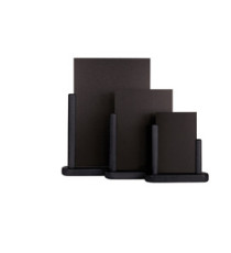 Lavagna da tavolo Elegant - A4 - 27,5 x 32 x 7 cm - nero - Securit Lavagna da tavolo Elegant - A4 - 27,5 x 32 x 7 cm - nero - Securit