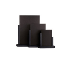 Lavagna da tavolo Elegant - A6 - 15,5 x 17 x 5 cm - nero - Securit Lavagna da tavolo Elegant - A6 - 15,5 x 17 x 5 cm - nero - Securit