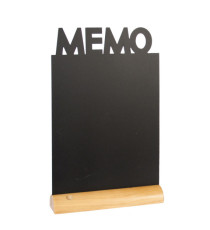 Lavagna da tavolo Silhouette - 34,5 x 21 cm - forma memo - nero - Securit Lavagna da tavolo Silhouette - 34,5 x 21 cm - forma memo - nero - Securit