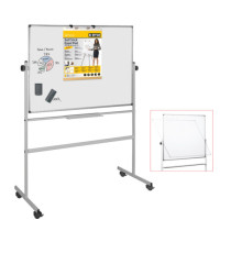 Lavagna magnetica girevole Professional - 90 x 120 cm - bianco - Bi-Office Lavagna magnetica girevole Professional - 90 x 120 cm - bianco - Bi-Office