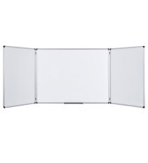 Lavagna magnetica Maya Trio - 90 x 240 cm (aperta) - bianco - Bi-Office Lavagna magnetica Maya Trio - 90 x 240 cm (aperta) - bianco - Bi-Office