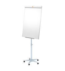 Lavagna portablocco Classic con ruote - 100 x 67,5 cm - bianco - Nobo Lavagna portablocco Classic con ruote - 100 x 67,5 cm - bianco - Nobo