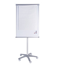 Lavagna portablocco mobile - 70 x 100 cm - bianco - Starline Lavagna portablocco mobile - 70 x 100 cm - bianco - Starline