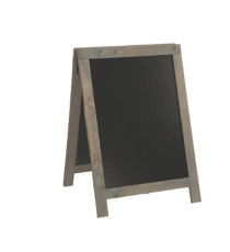 Lavagna Sandwich Nature - 85 x 54,5 x 44 cm - legno grigio - Securit Lavagna Sandwich Nature - 85 x 54,5 x 44 cm - legno grigio - Securit