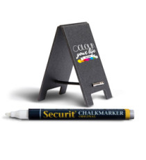 Lavagnette segnaposto - 8,5 x 5 cm - Securit - set 5 pezzi Lavagnette segnaposto - 8,5 x 5 cm - Securit - set 5 pezzi