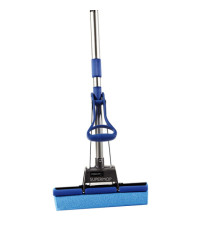 Lavapavimenti Supermop - 27x145 cm - manico telescopico - Perfetto Lavapavimenti Supermop - 27x145 cm - manico telescopico - Perfetto