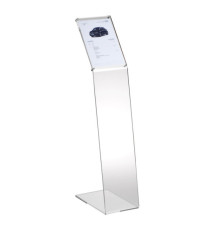 Leggio da terra - acrilico - A4 - altezza 108 cm - Tecnostyl Leggio da terra - acrilico - A4 - altezza 108 cm - Tecnostyl