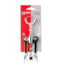 Levatappi Soave - a 2 leve - metallo cromato Levatappi Soave - a 2 leve - metallo cromato