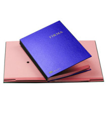 Libro firma - 14 intercalari rinforzati - 24x34 cm - blu - Fraschini Libro firma - 14 intercalari rinforzati - 24x34 cm - blu - Fraschini
