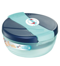 Lunch Bowl Origins - 3 scompartimenti - 19,5 x 18,5 x 9,2 cm - 1,4 L - blu - Maped Lunch Bowl Origins - 3 scompartimenti - 19,5 x 18,5 x 9,2 cm - 1,4 L - blu - Maped