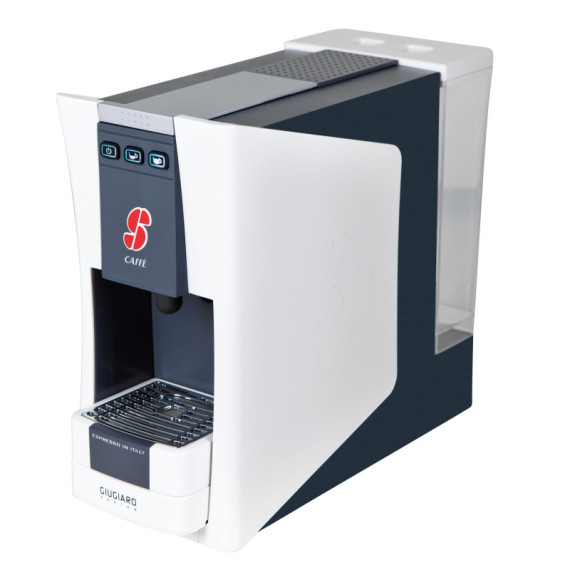 Macchina da caffè S12 - 29,5x13,5x26,5 cm - 1100 W - bianco - Essse Caffè Macchina da caffè S12 - 29,5x13,5x26,5 cm - 1100 W - bianco - Essse Caffè