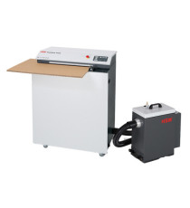 Macchina perfora cartoni ProfiPack P425 -  stand-alone - con aspiratore polvere - HSM Macchina perfora cartoni ProfiPack P425 -  stand-alone - con aspiratore polvere - HSM