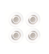 Magneti extraforti - diametro 3,2 cm - trasparente - Nobo - blister 4 pezzi Magneti extraforti - diametro 3,2 cm - trasparente - Nobo - blister 4 pezzi