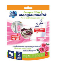 Mangiaumidità appendibile compact 2 in1 - petali di rosa - 50 gr - Air Max