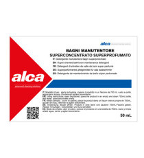 Manutentore Bagni Linea Monodose - superprofumato - Alca - bustina da 50 ml Manutentore Bagni Linea Monodose - superprofumato - Alca - bustina da 50 ml