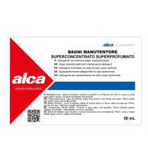 Manutentore Bagni Linea Monodose - superprofumato - Alca - bustina da 50 ml Manutentore Bagni Linea Monodose - superprofumato - Alca - bustina da 50 ml