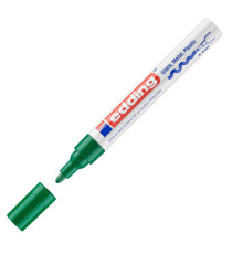 Marcatore permanente a vernice 750 - punta tonda - da 2 a 4 mm - verde - Edding Marcatore permanente a vernice 750 - punta tonda - da 2 a 4 mm - verde - Edding