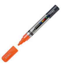Marcatore a base d'acqua Graduate Mark All  - punta tonda 2mm - arancione fluo - Lyra