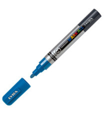 Marcatore a base d'acqua Graduate Mark All  - punta tonda 2mm - azzurro - Lyra