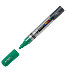 Marcatore a base d'acqua Graduate Mark All  - punta tonda 2mm - verde smeraldo - Lyra