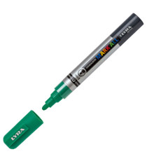 Marcatore a base d'acqua Graduate Mark All  - punta tonda 2mm - verde smeraldo - Lyra