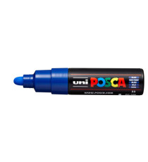 Marcatore a base d'acqua Uni Posca  PC7M - punta tonda large 4,5 mm-5,5mm - blu - Uni Mitsubishi Marcatore a base d'acqua Uni Posca  PC7M - punta tonda large 4,5 mm-5,5mm - blu - Uni Mitsubishi