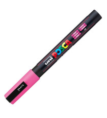 Marcatore a base d'acqua Uni Posca PC3M  - punta fine da 0,9mm a 1,3mm - rosa - Uni Mitsubishi Marcatore a base d'acqua Uni Posca PC3M  - punta fine da 0,9mm a 1,3mm - rosa - Uni Mitsubishi