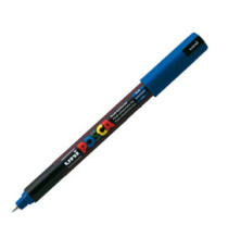 Marcatore a base d'acqua Uni Posca Pen PC1M - punta extra fine 0,7mm - blu - Uni Mitsubishi