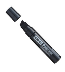 Marcatore permanente N50XL - punta scalpello - nero - Pentel Marcatore permanente N50XL - punta scalpello - nero - Pentel