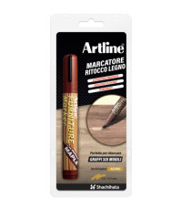 Marcatore permanente per legno Furniture Marker - punta a scalpello - tratto 2,0-5,0 mm - acero - Artline