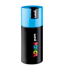 Marcatore Posca Pen PC1 - con coperchio azzurro - punta extra fine 0,7 mm - colori assortiti - Uni Mitsubishi - gift box