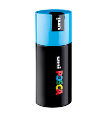 Marcatore Posca Pen PC1 - con coperchio azzurro - punta extra fine 0,7 mm - colori assortiti - Uni Mitsubishi - gift box