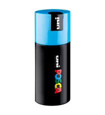 Marcatore Posca Pen PC1 - con coperchio azzurro - punta extra fine 0,7 mm - colori assortiti - Uni Mitsubishi - gift box