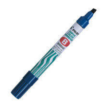 Marcatore Super Color - permanente - punta scalpello 5 mm - blu - Pilot Marcatore Super Color - permanente - punta scalpello 5 mm - blu - Pilot