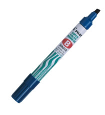 Marcatore Super Color - permanente - punta scalpello 5 mm - blu - Pilot Marcatore Super Color - permanente - punta scalpello 5 mm - blu - Pilot