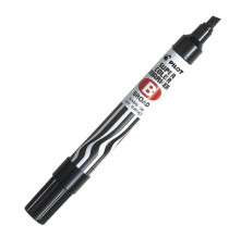 Marcatore Super Color - permanente - punta scalpello 5 mm - nero - Pilot Marcatore Super Color - permanente - punta scalpello 5 mm - nero - Pilot