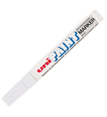 Marcatore Uni Paint PX20 - punta 2,8mm - bianco - Uni Mitsubishi