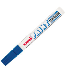 Marcatore Uni Paint PX20 - punta 2,8mm - blu - Uni Mitsubishi Marcatore Uni Paint PX20 - punta 2,8mm - blu - Uni Mitsubishi