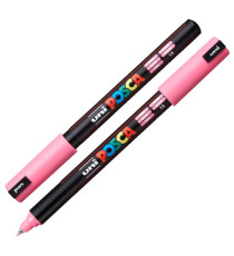 Marcatore Uni Posca PC1M - punta extra fine 0.7 mm - colori assortiti - Uni Mitsubishi - conf. 10 pezzi