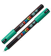 Marcatore Uni Posca PC1M - punta extra fine 0.7 mm - colori assortiti - Uni Mitsubishi - conf. 10 pezzi