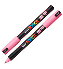 Marcatore Uni Posca PC1M - punta extra fine 0.7 mm - colori assortiti - Uni Mitsubishi - conf. 10 pezzi