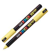 Marcatore Uni Posca PC1M - punta extra fine 0.7 mm - colori assortiti - Uni Mitsubishi - conf. 10 pezzi