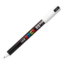 Marcatore Uni Posca PC1M - punta extra fine 0.7 mm - colori assortiti - Uni Mitsubishi - conf. 5 pezzi