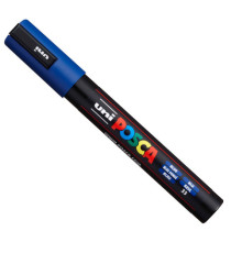 Marcatore Uni Posca PC5M - con coperchio verde - punta media - colori assortiti - Uni Mitsubishi - gift box 18 pezzi