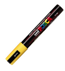 Marcatore Uni Posca PC5M - punta media 1,8-2,5 mm - colori assortiti - Uni Mitsubishi - conf. 4 pezzi