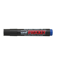 Marcatore Uni Prockey M122 - punta conica da 1,20-1,80mm  - blu - Uni Mitsubishi Marcatore Uni Prockey M122 - punta conica da 1,20-1,80mm  - blu - Uni Mitsubishi